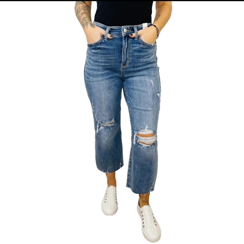 Judy blue cropped jeans